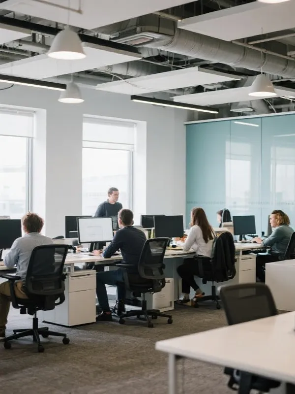 我们的办公环境